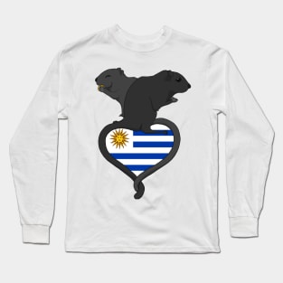 Gerbil Uruguay (dark) Long Sleeve T-Shirt